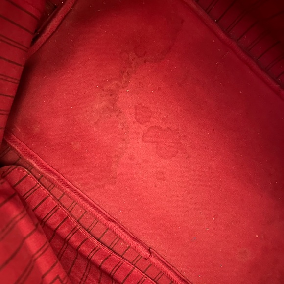 AUTHENTIC LOUIS VUITTON • Large Neverfull Tote & Pochette Patina Monogram Bag • - Picture 4 of 16